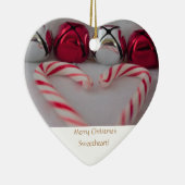Frohe Weihnachten, mein Schatz! Keramikornament (Rechts)