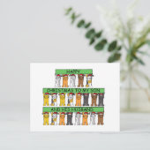 Frohe Weihnachten Mein Sohn und sein Mann (Stehend Vorderseite)