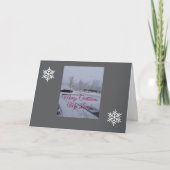 Frohe Weihnachten, meine Liebe, geklappte Grußkart Karte (Vorderseite)