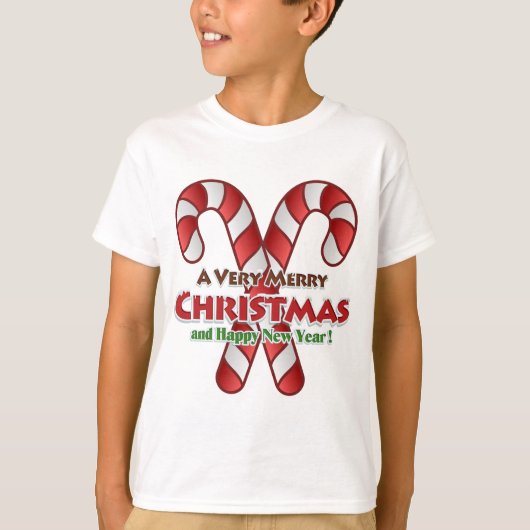 Frohe Weihnachten meine Zuckerstange T-Shirt (Vorderseite)