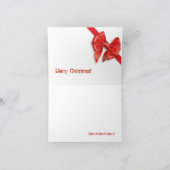 Frohe Weihnachten Meow Meow Meow Meow geflochtene  (Innenseite)