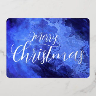 Frohe Weihnachten Mermorit Grunge Textur Folien Feiertagskarte
