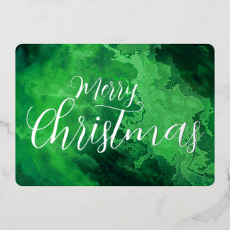 Frohe Weihnachten Mermorit Grunge Textur Folien Feiertagskarte