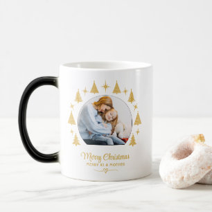 Frohe Weihnachten Merry As A Mother Weißgold Foto Verwandlungstasse