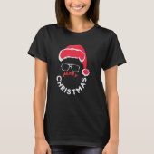 Frohe Weihnachten, Merry & Bright T-Shi T-Shirt (Vorderseite)