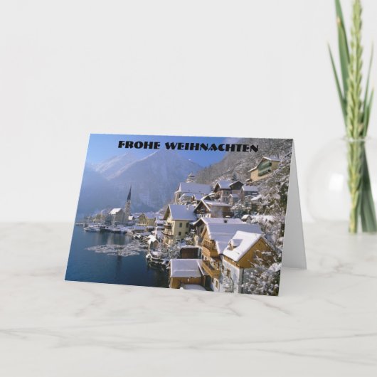 FROHE WEIHNACHTEN (MERRY CHRISTMAS) (Vorderseite)
