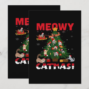 Frohe Weihnachten Miezekatze Save The Date