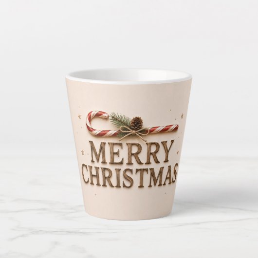 FROHE WEIHNACHTEN MILCHTASSE (Vorderseite)