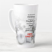 Frohe Weihnachten Milchtasse (Linke Ecke)