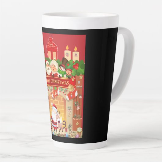 Frohe Weihnachten Milchtasse (Rechte Ecke)