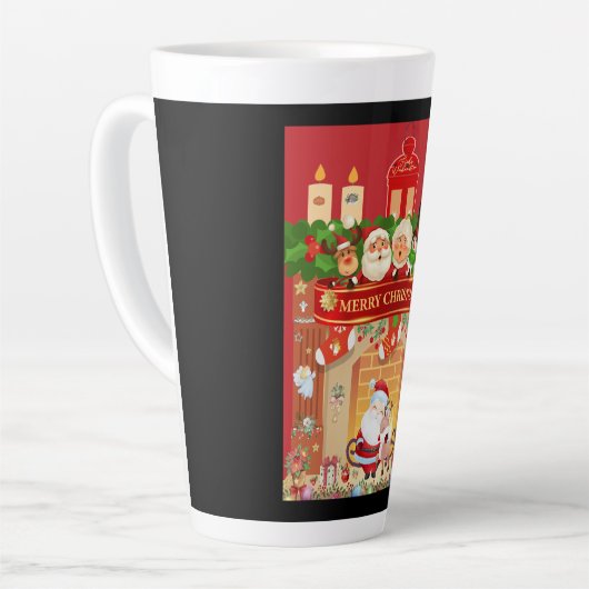 Frohe Weihnachten Milchtasse (Linke Ecke)