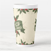 Frohe Weihnachten Milchtasse (Vorderseite)