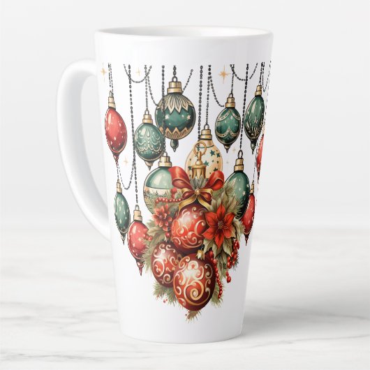 Frohe Weihnachten Milchtasse (Linke Ecke)