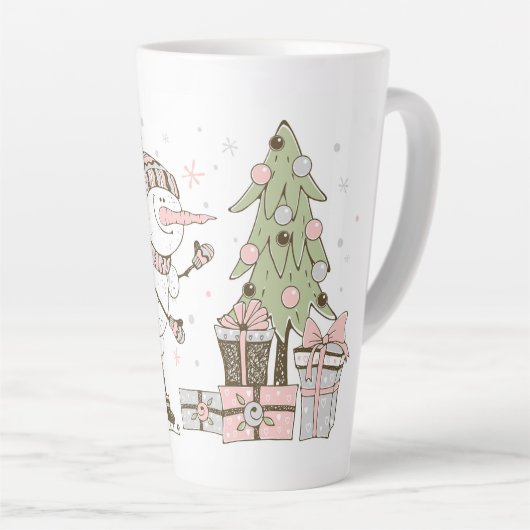 Frohe Weihnachten Milchtasse (Rechte Ecke)