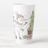 Frohe Weihnachten Milchtasse (Vorderseite)