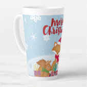 Frohe Weihnachten Milchtasse (Linke Ecke)