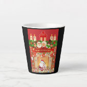 Frohe Weihnachten  Milchtasse (Vorderseite)