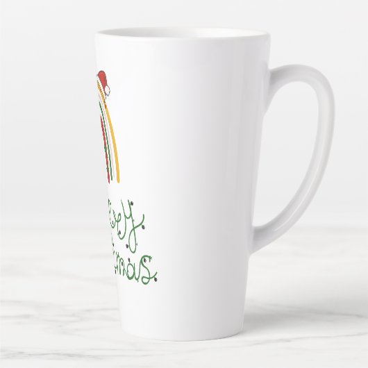 Frohe Weihnachten Milchtasse (Rechts)