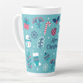 Frohe Weihnachten Milchtasse (Linke Ecke)