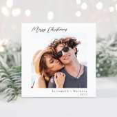 Frohe Weihnachten Minimal Modernes Foto