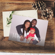 Frohe Weihnachten Minimalistisch H Foto 1F