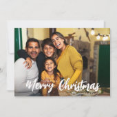 Frohe Weihnachten Minimalistisch H Foto 3 (Vorderseite)