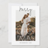 Frohe Weihnachten | Minimalistisch Modernes einfac (Vorderseite)