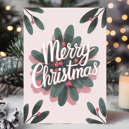Frohe Weihnachten Mistelzweig