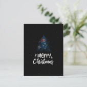 Frohe Weihnachten mit australischer Flagge (Stehend Vorderseite)