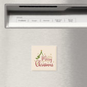 Frohe Weihnachten mit Baum Magnet (In Situ (Geschirrspüler))