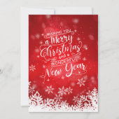 Frohe Weihnachten mit Bibelverse (Vorderseite)