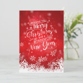 Frohe Weihnachten mit Bibelverse (Stehend Vorderseite)