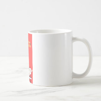 Frohe Weihnachten mit dem Heiligen des Weihnachtsm Kaffeetasse