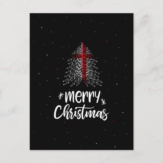 Frohe Weihnachten mit englischer Flagge (Vorderseite)