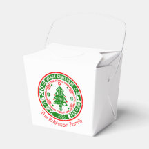 Frohe Weihnachten mit Familiennamen