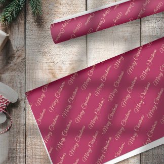 Frohe Weihnachten mit Goldenen Stechpalmenbeeren a Seidenpapier