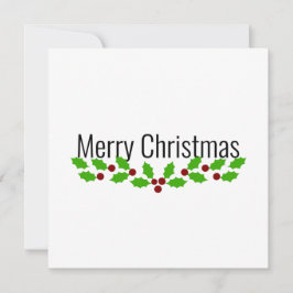 Frohe Weihnachten mit Holly