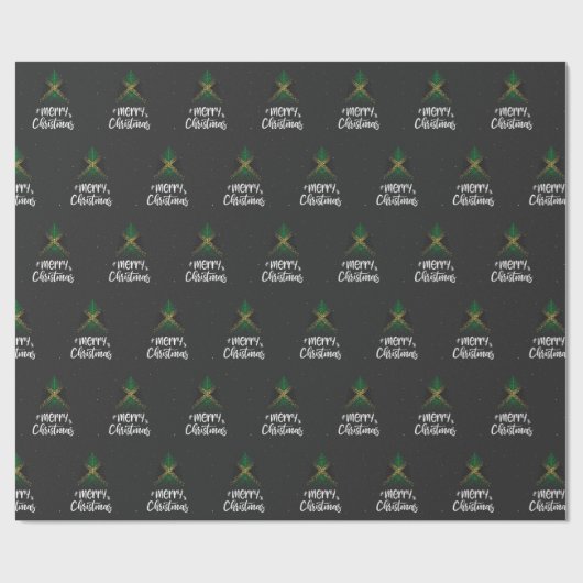 Frohe Weihnachten mit Jamaika-Flagge Geschenkpapier (Flach)