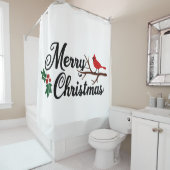 Frohe Weihnachten mit Kardinal Duschvorhang (Beispiel)