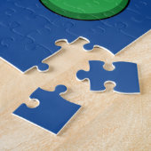 Frohe Weihnachten mit knallenden Balls Puzzle (Seite)