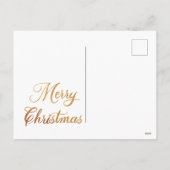 Frohe Weihnachten mit leichten Kugeln (Rückseite)