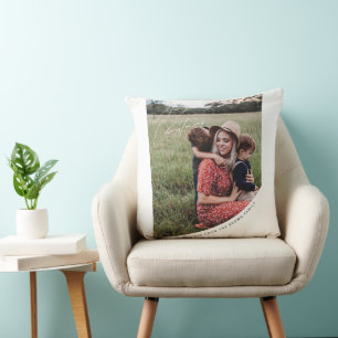 Frohe Weihnachten mit Liebe Throw Kissen