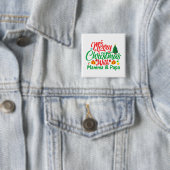 Frohe Weihnachten mit Mamma & Pappa-42705 Button (Beispiel)