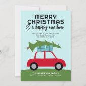 Frohe Weihnachten mit neuen Zuhause Address Moving (Vorderseite)