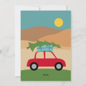 Frohe Weihnachten mit neuen Zuhause Address Moving (Rückseite)