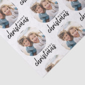 Frohe Weihnachten mit One Circle Foto - weiß Seidenpapier (Detail)