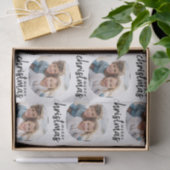 Frohe Weihnachten mit One Circle Foto - weiß Seidenpapier (Geschenk)