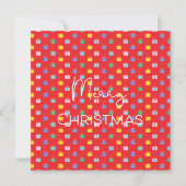 Frohe Weihnachten mit Presents Modern Red (Vorderseite)