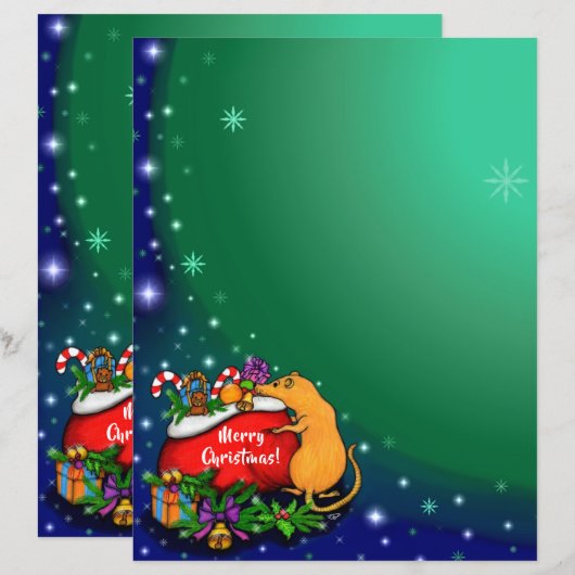 Frohe Weihnachten mit Rat Prince (Vorne/Hinten)