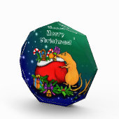 Frohe Weihnachten mit Rat Prince Fotoblock (Rechts)